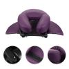 FOMIYES Nap Pillow for Office Napping Breathable Facial Cushion Comfortable Massage Bed Support Versatile Use Beauty Relaxation Scenarios Purple Color view 3