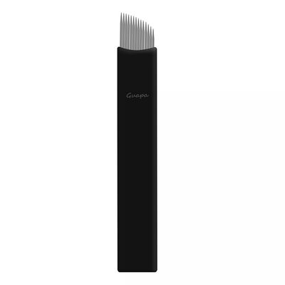 30PCS Extremely Thin 0.18mm Nano Blades Microblading Needles Permanent Makeup Eyebrow Tattoo Microblade 3D Embroidery Blade (30PCS 14Pins)