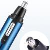 4-in-1 Electric Men's Nose Hair Remover Shaver Nose Hair Trimmer Mini Shaver Shaving Ear Hair Trimmer Sky Blue view 3