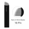 30PCS Extremely Thin 0.18mm Nano Blades Microblading Needles Permanent Makeup Eyebrow Tattoo Microblade 3D Embroidery Blade (30PCS 18Pins) view 2