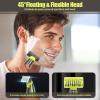 Beard Trimmer for Men, Rechargeable Mens Grooming Kit Washable Mens Electric Razors for Shaving Face, Beard, Mustache Trimmer and Hair Clippers, Double Sided Tooth Razors Face Trimmer for Men view 2