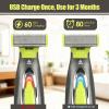 Beard Trimmer for Men, Rechargeable Mens Grooming Kit Washable Mens Electric Razors for Shaving Face, Beard, Mustache Trimmer and Hair Clippers, Double Sided Tooth Razors Face Trimmer for Men view 3