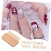 HAPINARY Nail Brush for Fingernails Toenails Manicure Brush Nail Scrubber Wooden Handle view 4