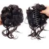 LOVULIFE Hair Chignon Synthetic Hair Bun Messy Curly Bun Claw Clip Bun Headband Wig Ponytail Hair Extensions Women Wig Hair Bun Messy Bun Hair Piece (Color : SW207-07) view 1