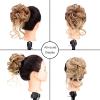 LOVULIFE Hair Chignon Synthetic Hair Bun Messy Curly Bun Claw Clip Bun Headband Wig Ponytail Hair Extensions Women Wig Hair Bun Messy Bun Hair Piece (Color : SW207-07) view 4
