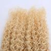 6D 1st Generation Hair Extensions Hair, 100% Real Human Hair,-#613 Blonde Hair Water Wave Hair Extensions,Perm And Dye Hair & Reuse,10 Rows,12INCH view 4