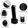 NSXAYIWE Electric Body Hair Trimmer, Groin Pubic Hair Trimmer for Men with LED Light and USB Recharge Dock, Portable Grooming Kit Bikini Trimmer Women, Wet/Dry Shaving Razor for Full Body view 2