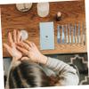 HAPINARY Travel Makeup Brush Set Makeup Brush Kit Eye Shadow Foundation for Beginners Compact Eye Tool Set view 3