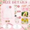 Dansib 48 Sets Winter Baby Shower Hand Cream Gift Party Favors for Guests Gift Bulk Mini Travel Size Hand Lotion Set for Guests(Flower) view 3