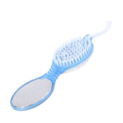 Beatifufu Foot Care Tool Exfoliation Smoother Kit Pumice Stone Nail Brush Foot File Skin Reducer Random Color for Removal