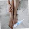 Beatifufu Foot Care Tool Exfoliation Smoother Kit Pumice Stone Nail Brush Foot File Skin Reducer Random Color for Removal view 3