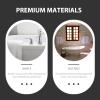 minkissy Bathroom Bath Pillow Bathtub Headrest Cups for Neck and Shoulder Support Ergonomic Design for Luxurious Relaxation view 4