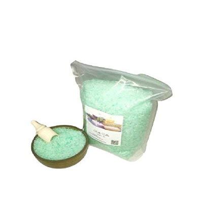 Bath Salts | 4lb Bag (64 oz.) | Spring Bouquet Scent | Epsom Salt | Sea Salt | Bathing | Body Care | Beauty | Relaxation | Spa | Pedicure | Manicure