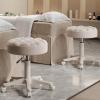 SFKLYU Rolling Swivel Stool, Stool Round Swivel Chair, Beauty Salon Counter Work Stool Adjustable 41-53 cm Heavy Duty Medical Stool with Wheels,A10 view 3