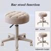 SFKLYU Rolling Swivel Stool, Stool Round Swivel Chair, Beauty Salon Counter Work Stool Adjustable 41-53 cm Heavy Duty Medical Stool with Wheels,A10 view 4