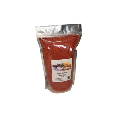 Bath Salts | 4lb Bag (64 oz.) | Cherry Scent | Epsom Salt | Sea Salt | Bathing | Body Care | Beauty | Relaxation | Spa | Pedicure | Manicure