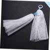 Beatifufu 5pcs Foaming Net for Face Washing Soap Net Hanging Rope Gentle Facial Cleansing Tool Random Rope for Homemade Soap and Skin Care Routine view 3