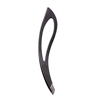 Beatifufu Tip Eyebrow Tweezers 2pcs Stainless Steel for Women Men Eyebrow Removal Fine Hair Tweezers Safe for Sensitive Skin