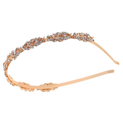 Beatifufu Rhinestone Headband for Women Accessory for Parties Weddings and Everyday Use Elegant and Comfortable Design for Hairstyles