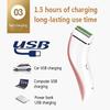 aiqiua Epilator, Hair Removal for Women, Wet& Dry, Ladies Epilator Whole Body Washing USB Rechargeable Private Parts Underarm ShaverThe Safety has a Beautiful, Low Noise Design view 3