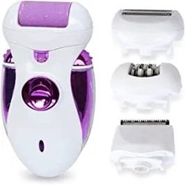 aiqiua Epilator, Hair Removal for Women, Shaver& Trimmer, Rechargeable, Cordless, Wet& Dry, Multifunctional Electric Hair ClipperThe Safety has a Beautiful, Low Noise Design