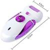 aiqiua Epilator, Hair Removal for Women, Shaver& Trimmer, Rechargeable, Cordless, Wet& Dry, Multifunctional Electric Hair ClipperThe Safety has a Beautiful, Low Noise Design view 2
