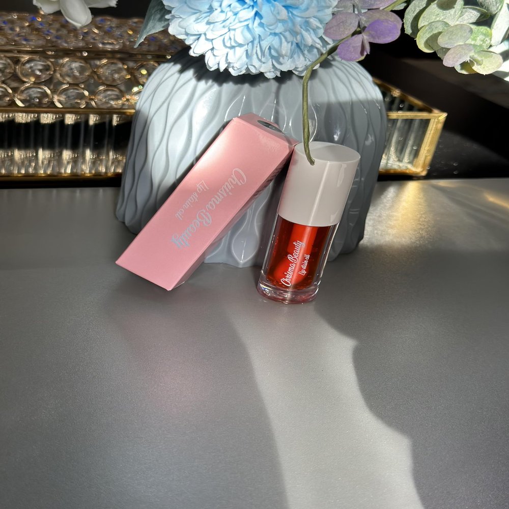 Chrisma beauty Lip stain oil (Red), 0.6 Fl Oz (Pack of 10)