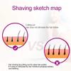 aiqiua Epilator for Women Wet and Dry Hair Removal Kit, 3-in- 1 Painless Precision Shaver Remover for WomenThe Safety has a Beautiful, Low Noise Design view 3