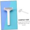 FOMIYES 25pcs Disposable Hair Shaving Razors for Women and Men Portable Armpit Privates Hair Shavers White Easy Control for Precise Shaving Personal Areas view 2