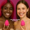 PROsponge | Makeup Sponge for Liquid Beauty Makeup. Premium Latex-Free foam. Foundation, Cream & Powder Blender. Saves Fondation & Streak Free Blending. (PINK) view 2
