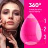 PROsponge | Makeup Sponge for Liquid Beauty Makeup. Premium Latex-Free foam. Foundation, Cream & Powder Blender. Saves Fondation & Streak Free Blending. (PINK) view 3