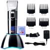 aiqiua Professional Hair Clippers Cordless Hair Trimmer Rechargeable Beard Trimmer Electric LED Display Haircut Kit for Men and Family Use with Easy to use, Easy to Clean and Maintain view 2