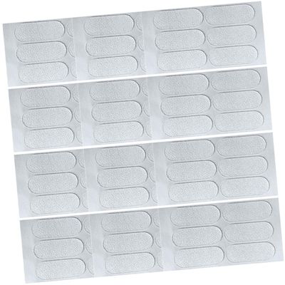 COOLHIYA 12sheets Transparent Ear Tape for Women Discreet Silicone Ear Support Stickers