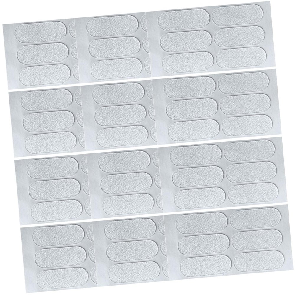 COOLHIYA 12sheets Transparent Ear Tape for Women Discreet Silicone Ear Support Stickers