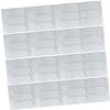 COOLHIYA 12sheets Transparent Ear Tape for Women Discreet Silicone Ear Support Stickers view 1