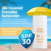 Bare Young 365 Covered Everyday Sun-screen, Zinc Oxide and Titanium Dioxide, Quick-Absorb Facial Sunscreen with No White Cast, Kids SPF 30 Face Sunscreen, Vegan Plant-Based Skincare for kids view 2