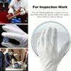 2 Pairs White Cotton Gloves - Moisturizing and Protective for Eczema & Dry Hands, Inspection, Coin Handling and Jewelry Examination - 100% Cotton view 4