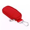 HAPINARY Portable Essential Oil Key Case with Sturdy Zipper and Elegant Handle Holds Bottles Compact Oil Storage Pouch for Travel and Home in Red view 2