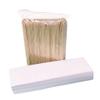 Essenavita 100 pre cut non-woven wax strips and 100 large wooden body waxing sticks professional quality strips and depilatory sticks for applying and hair removal kit view 1
