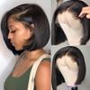 Usexy 10 Inch Bob Wig Human Hair 13x4 HD Lace Front Wigs Human Hair Pre Plucked Short Bob Wig Lace Frontal Wigs for Black Women Human Hair view 1