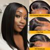 Usexy 10 Inch Bob Wig Human Hair 13x4 HD Lace Front Wigs Human Hair Pre Plucked Short Bob Wig Lace Frontal Wigs for Black Women Human Hair view 2