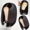 Usexy 10 Inch Bob Wig Human Hair 13x4 HD Lace Front Wigs Human Hair Pre Plucked Short Bob Wig Lace Frontal Wigs for Black Women Human Hair view 3