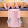 Duiaynke Portable Foot Bath Basin Thermal Insulation Basin Water Container Foot Soaking Bucket for Camping Travel Hiking (Pink) view 2