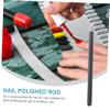 ABOOFAN Dead Skin Removal Tool 2pcs Nail Cuticle Trimmer for Manicure Polished Stick Included view 4