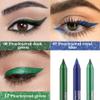 EVPCT 3Pc Shimmer Emerald Green & Shimmer Royal Blue & Green Gel Glitter Eyeliner Pencils Set - Waterproof, Smudge Proof Eye Liner Makeup - 06, 07, 12 view 2