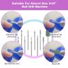 10Pcs Nail Drill Bit Nail Bits Forelectric Nail File Russian Manicure Nail Drill Bits Cuticle Remover Nail Products For Manicure Pedicure Home Salon Manicure People For Nail Tech view 4