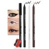 evpct 3Pcs Black & Dark Brown & White Gel Glitter Matte Metallic Eyeliner Pencils Set for Women Waterproof Smudge Proof lapiz de ojos delineador de ojos contra el agua Eye Liner Makeup 01 02 22 view 1