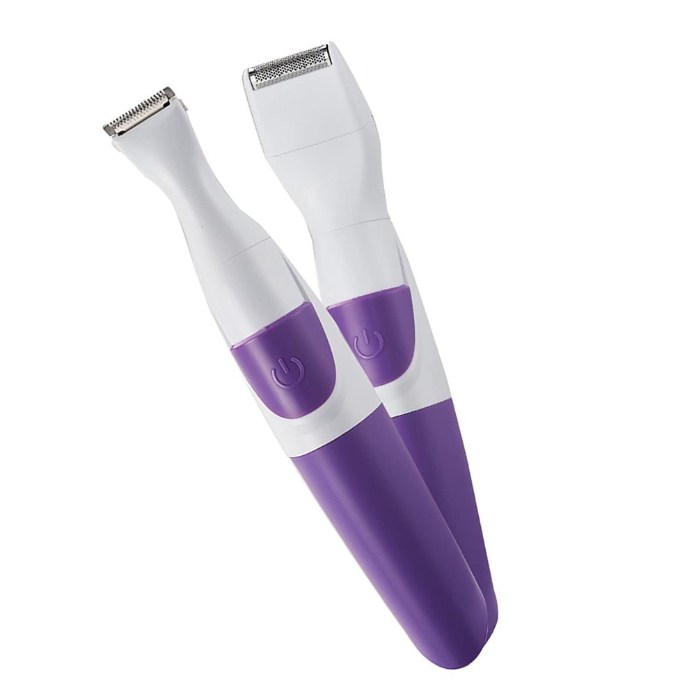 2-in-1 Electric Trimmer Ladies Epilator Trimmer Razors Shaving Women's Waterproof Electric Portable