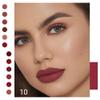 evpct 6Pcs Maroon Red Silky Velvet Matte Liquid Lipstick Lip Gloss Set for Women Long Lasting 24 Hours Color Stay Lipstick labiales matte larga duracion mate 24 horas originales 10# view 3