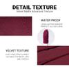 evpct 1Pcs Plum Wine Red Silky Velvet Matte Liquid Lipstick Lip Gloss Set for Women Long Lasting 24 Hours Color Stay Lipstick labiales matte larga duracion mate 24 horas originales 09# view 4